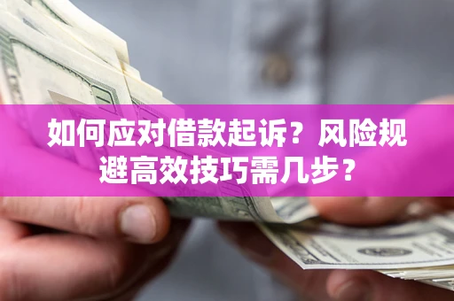 武汉如何应对借款起诉？风险规避高效技巧需几步？