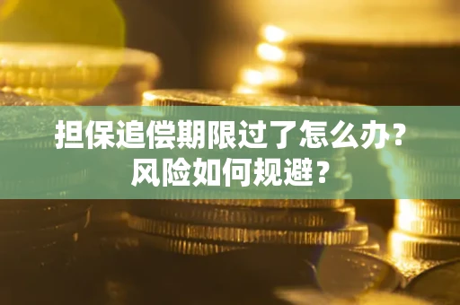 武汉担保追偿期限过了怎么办？风险如何规避？