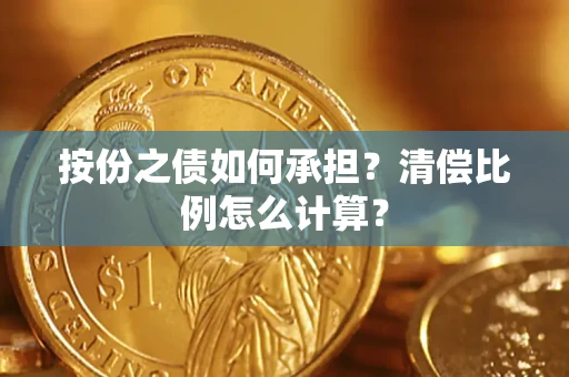 武汉按份之债如何承担？清偿比例怎么计算？