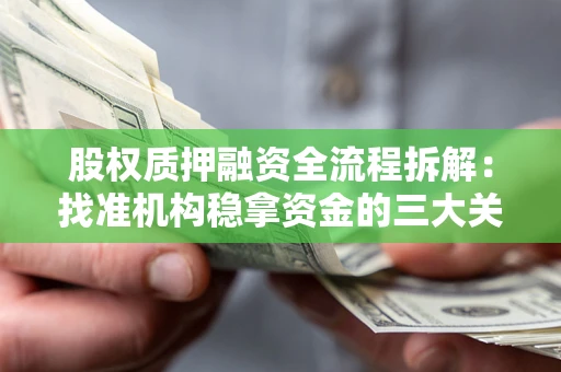 武汉股权质押融资全流程拆解：找准机构稳拿资金的三大关键
