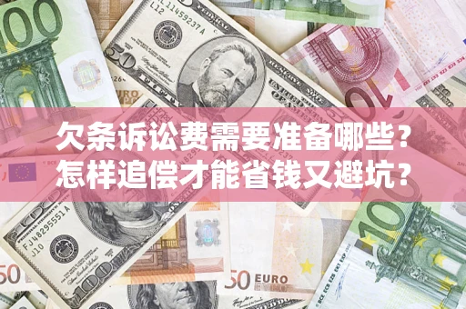 武汉欠条诉讼费需要准备哪些？怎样追偿才能省钱又避坑？