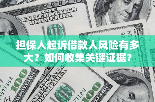 武汉担保人起诉借款人风险有多大？如何收集关键证据？