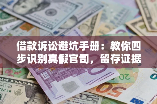 武汉借款诉讼避坑手册：教你四步识别真假官司，留存证据不踩雷