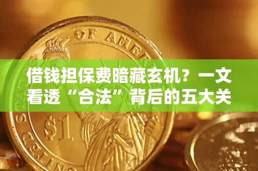 武汉借钱担保费暗藏玄机？一文看透“合法”背后的五大关键陷阱