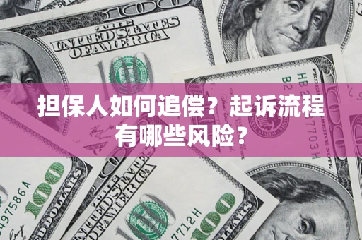 武汉担保人如何追偿？起诉流程有哪些风险？