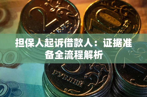 武汉担保人起诉借款人：证据准备全流程解析
