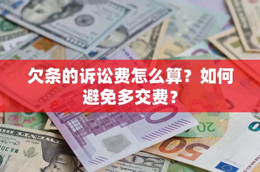 武汉欠条的诉讼费怎么算？如何避免多交费？