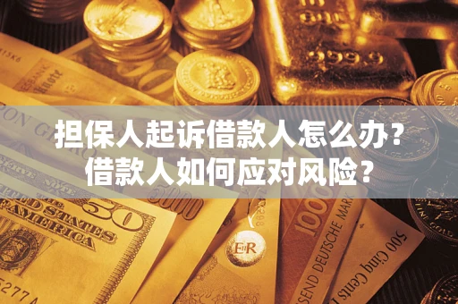 武汉担保人起诉借款人怎么办？借款人如何应对风险？