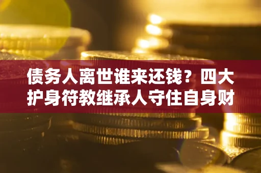 武汉债务人离世谁来还钱？四大护身符教继承人守住自身财产